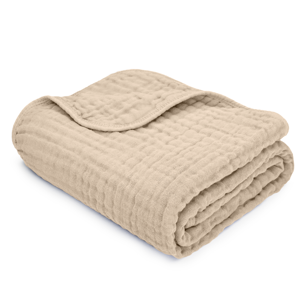 Muslin Baby Blanket: Fern