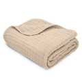 Muslin Baby Blanket: Sand