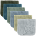 Baby Burp Cloths - Multi-Boy / 6-Pack 20”X10”