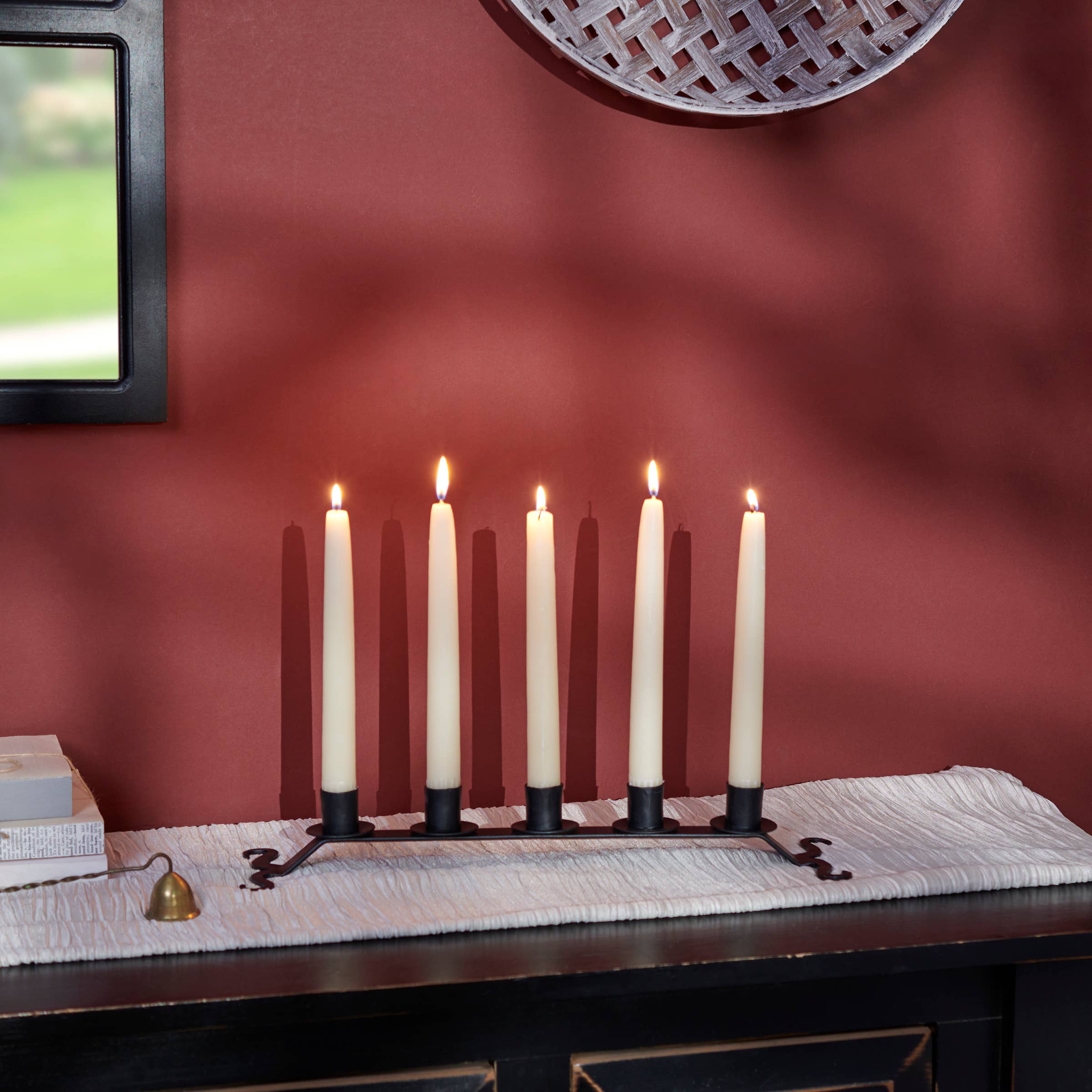 Primitives by Kathy - Rustic Iron Candle Holder