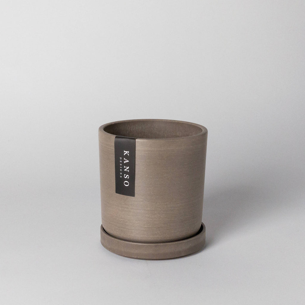 Dusted Clay - 4" Signature Planters & Saucer