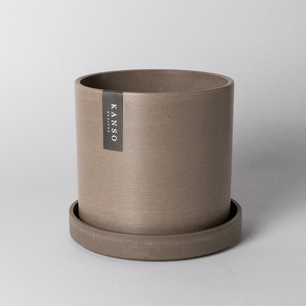 Dusted Clay - 4" Signature Planters & Saucer