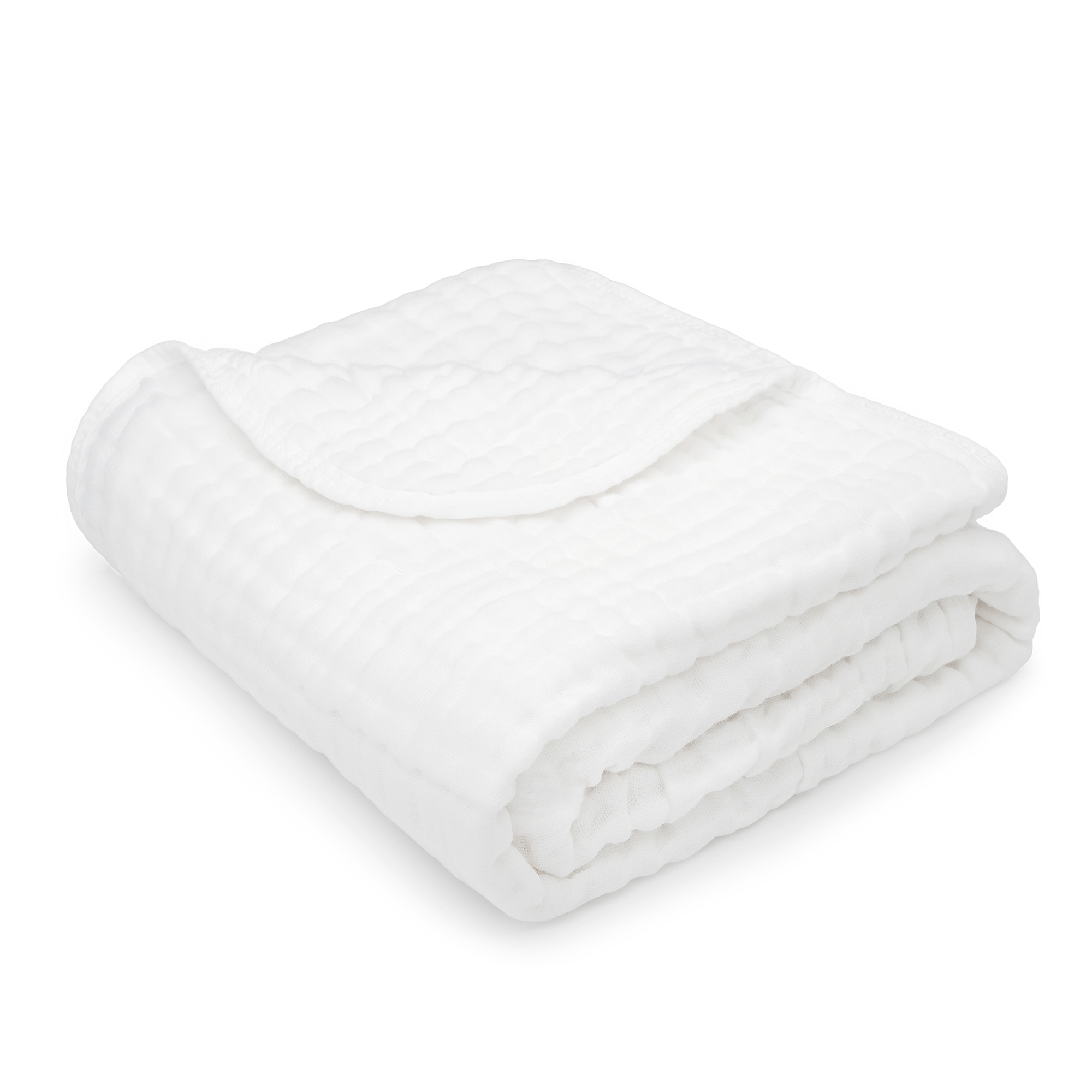 Muslin Baby Blanket: Mauve