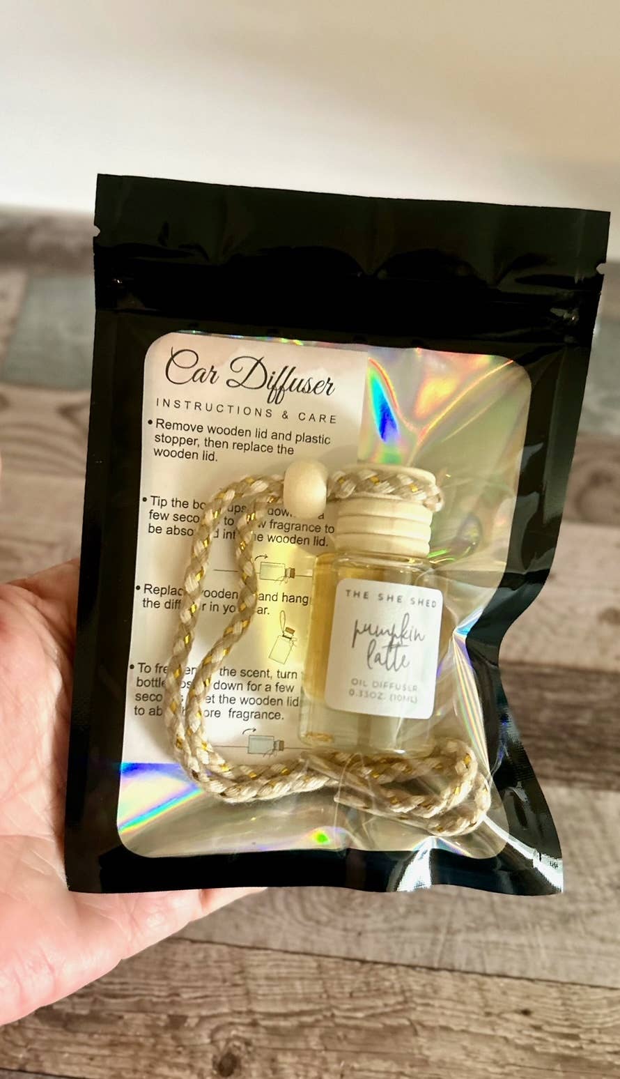 The She Shed Co - 10 ML CAR DIFFUSER
