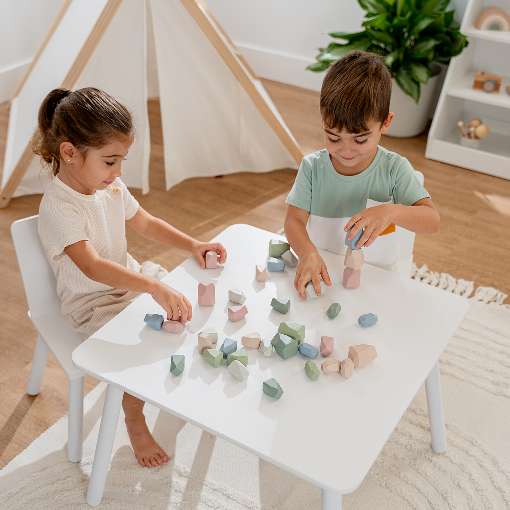 Stacking Rocks, 36 pcs: Boy Pack