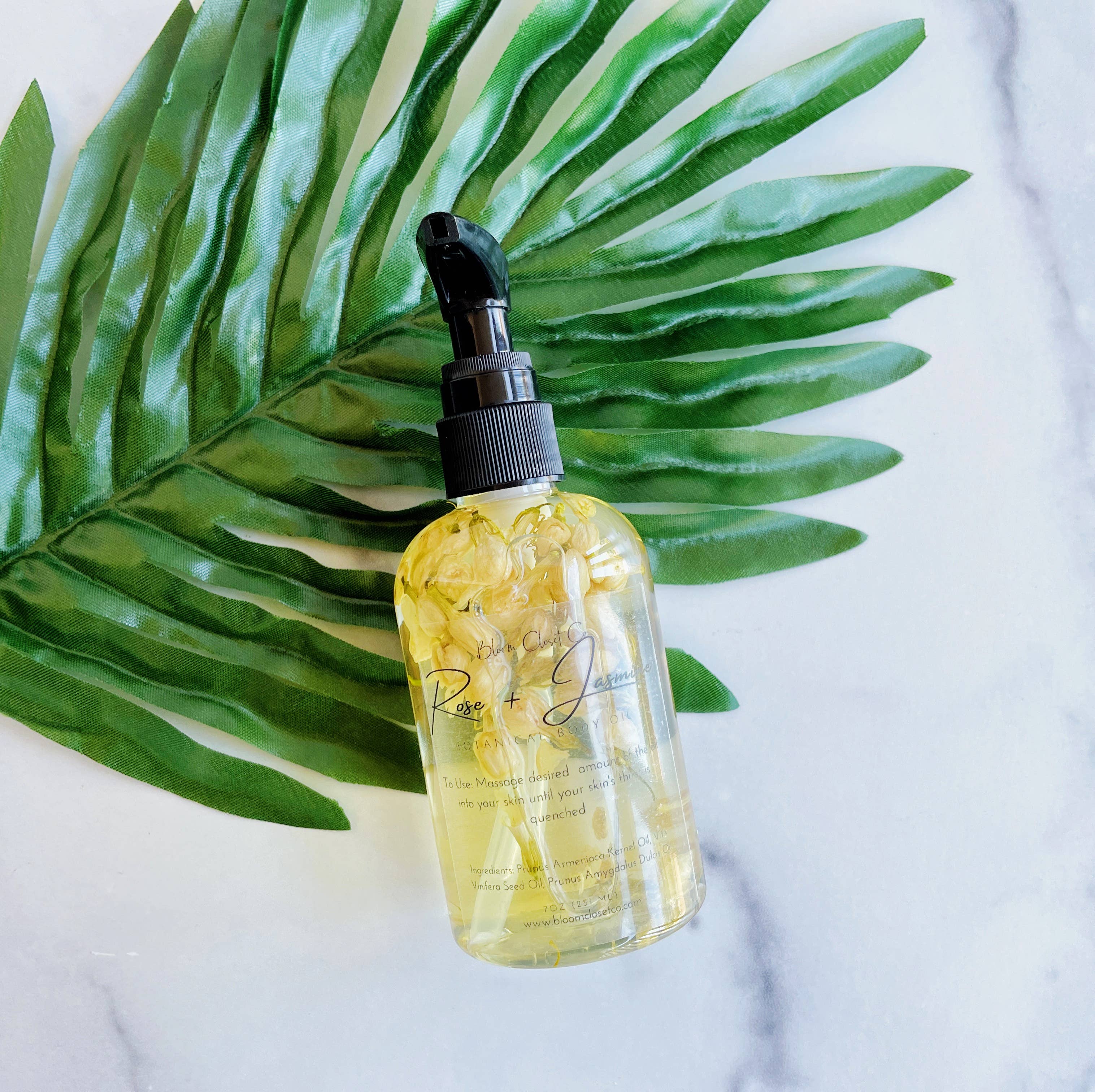 4oz Mini Hydrating Botanical Body Oil: Both Scents
