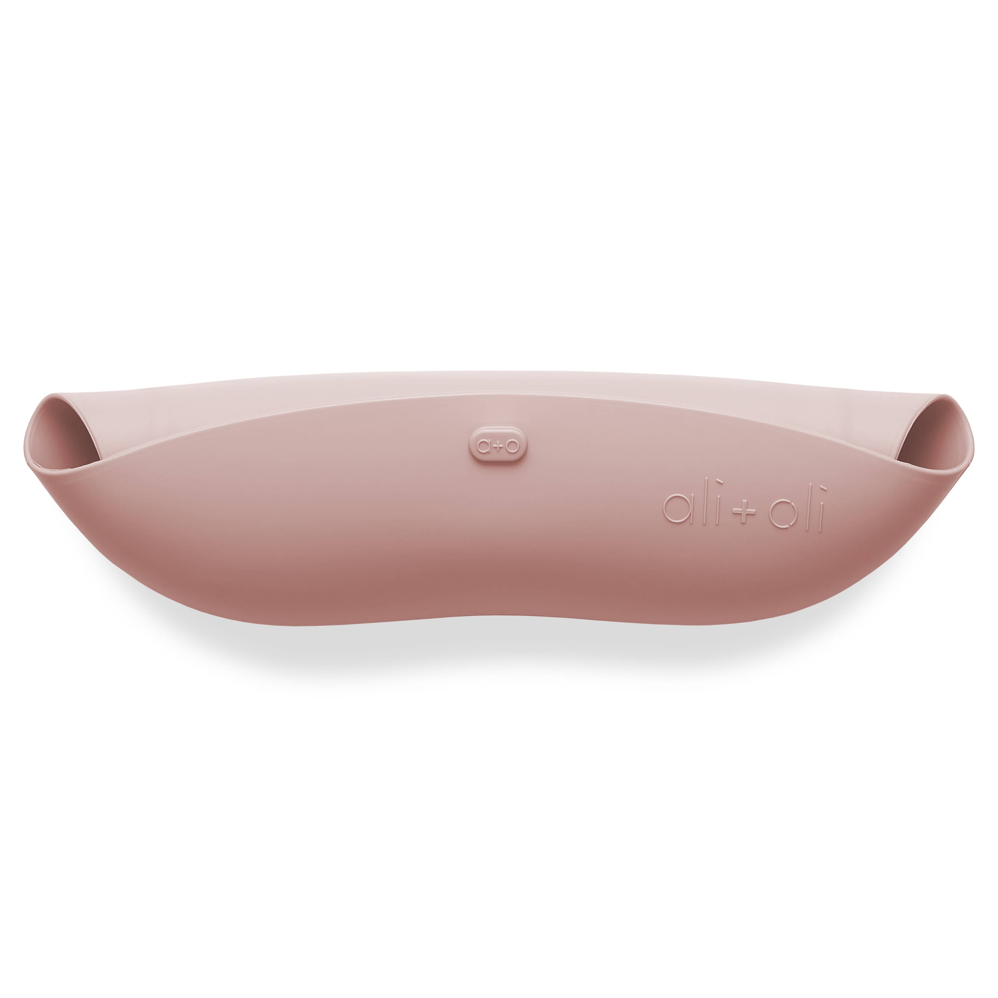 Baby Bib Roll Up & Stay Closed (Blush)