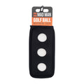 Golf Ball Neoprene Sock: Black