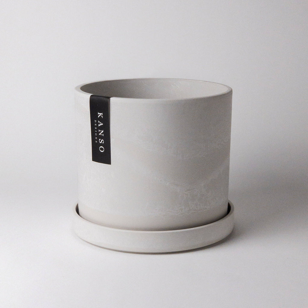 Dusted Clay - 4" Signature Planters & Saucer