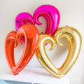Zoey Christina - Jumbo Open Heart Shaped Balloon