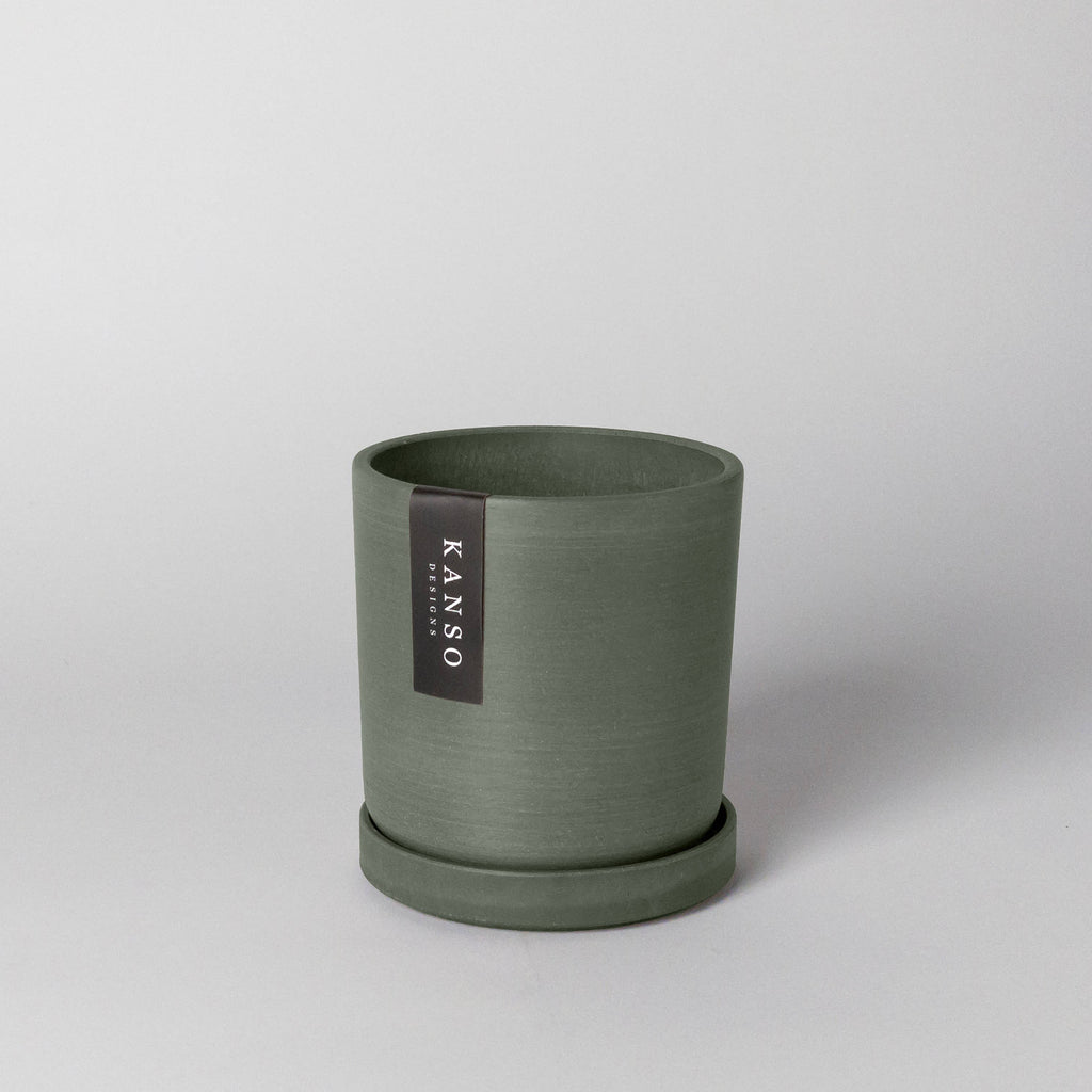 Dusted Clay - 4" Signature Planters & Saucer