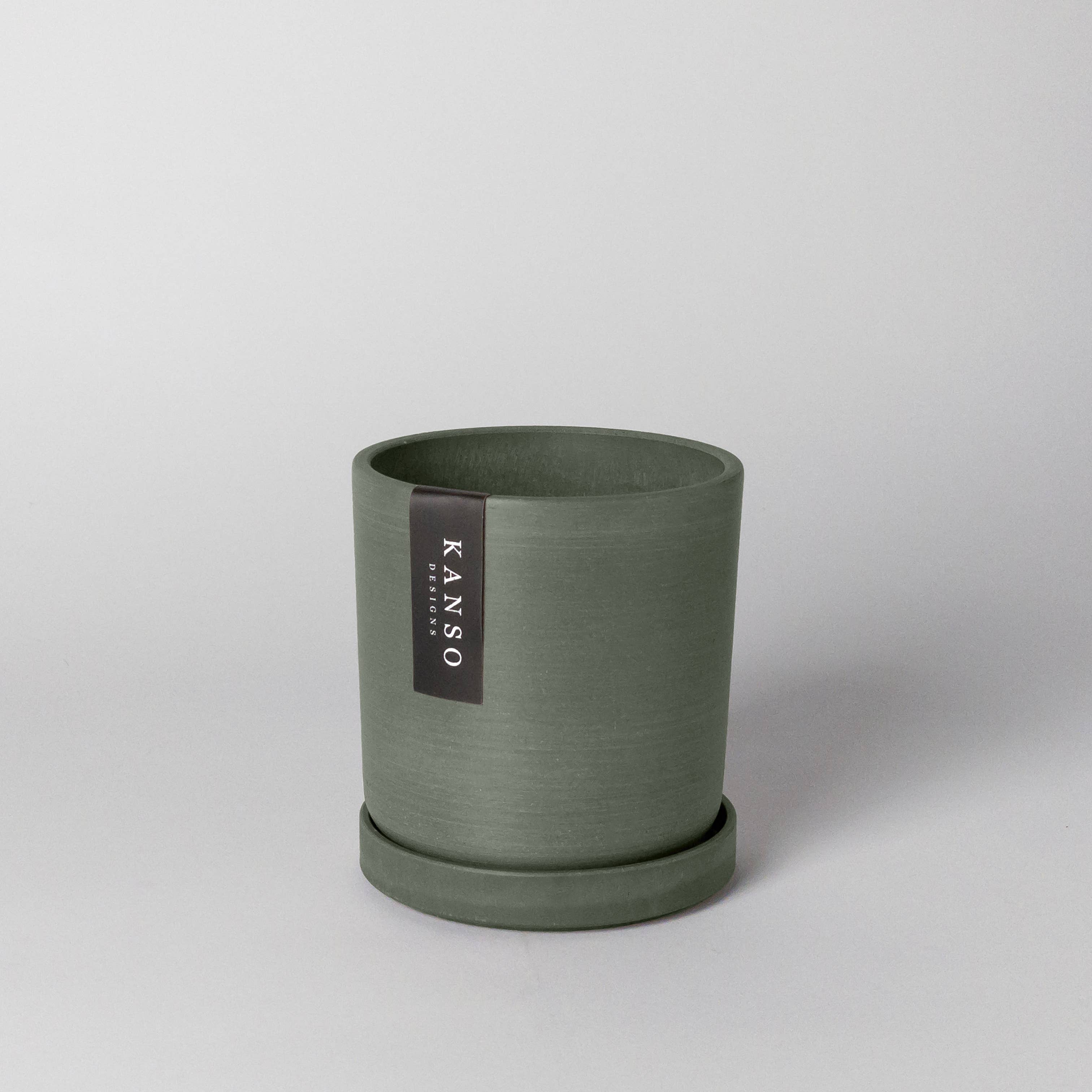 Dusted Clay - 4" Signature Planters & Saucer