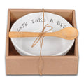 Let's take a dip_Bowl_Spoon