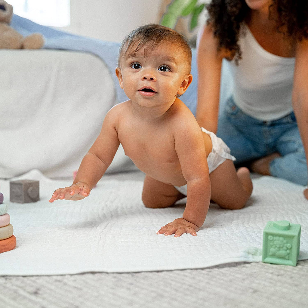 Muslin Baby Blanket: Mauve