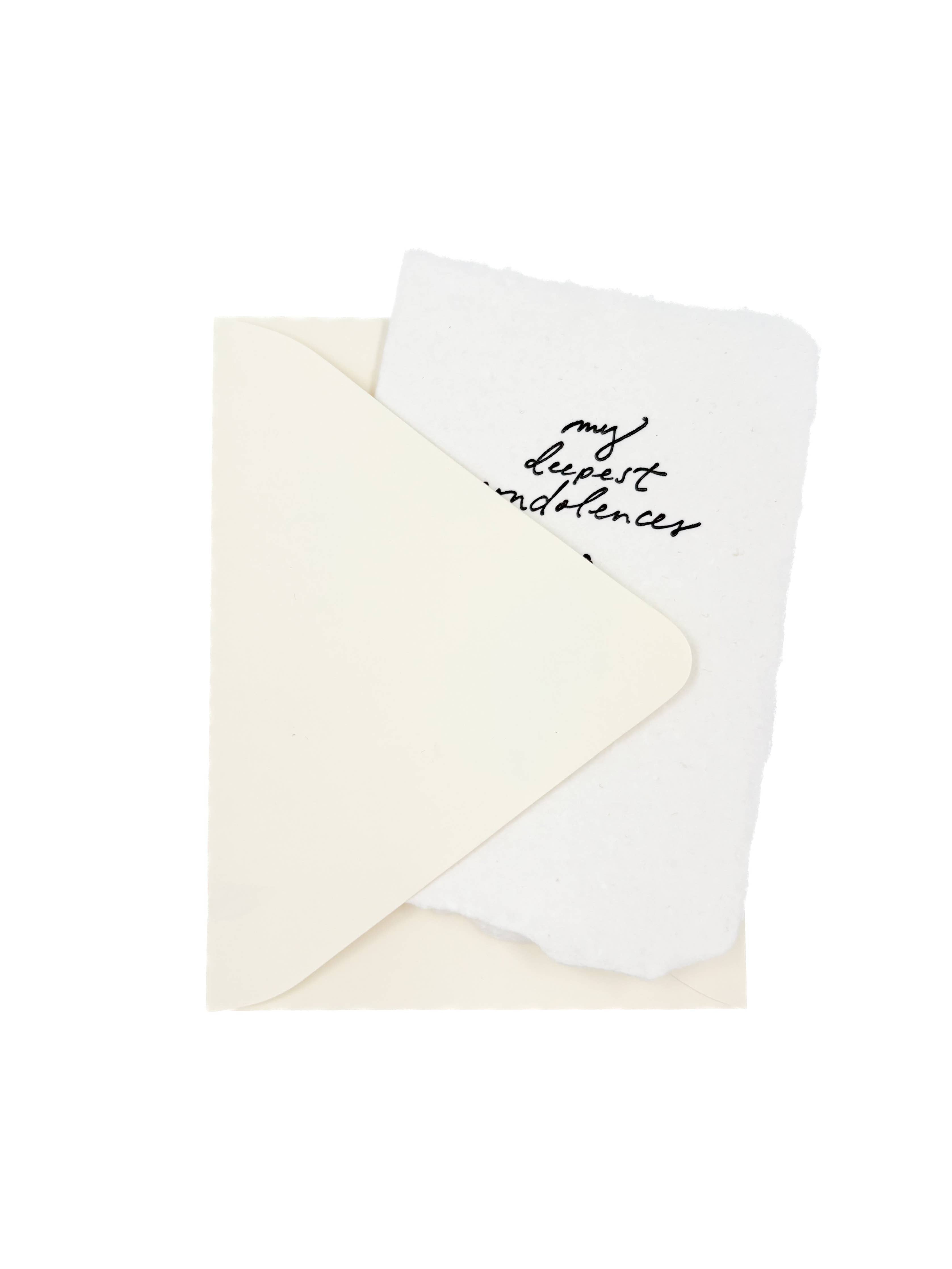 farmette - My deepest condolences card