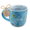 LCP Coffee Mug Sweet Friend Floral Bird