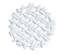 6" Square Trivet Greige