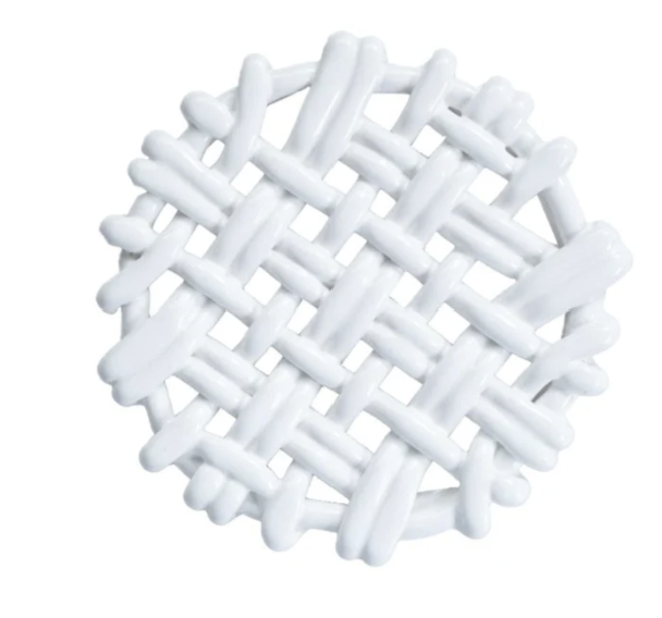 6" Square Trivet Greige
