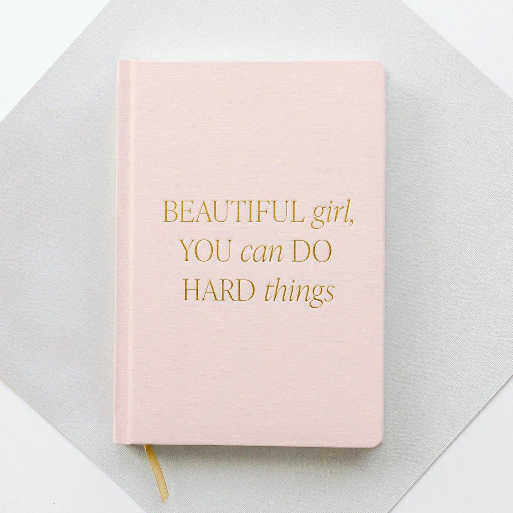Beautiful Girl Fabric Journal - Home Decor & Gifts