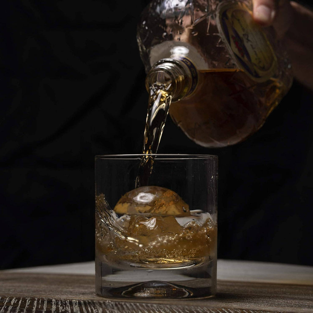 Premium Round Ice Cube Mold - 2 Cubes