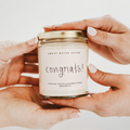 Congrats! 9 oz Soy Candle - Home Decor & Gifts