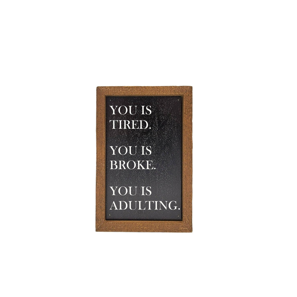 You Is Adulting Funny Young Parent Gift