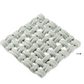 8" Square Trivet Sheer Blue