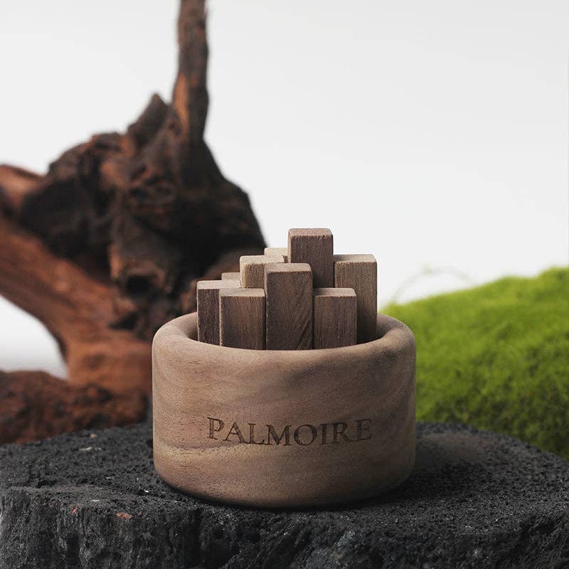 Aromatherapy Wood Diffuser - Black Walnut Wood: Floral Ocean