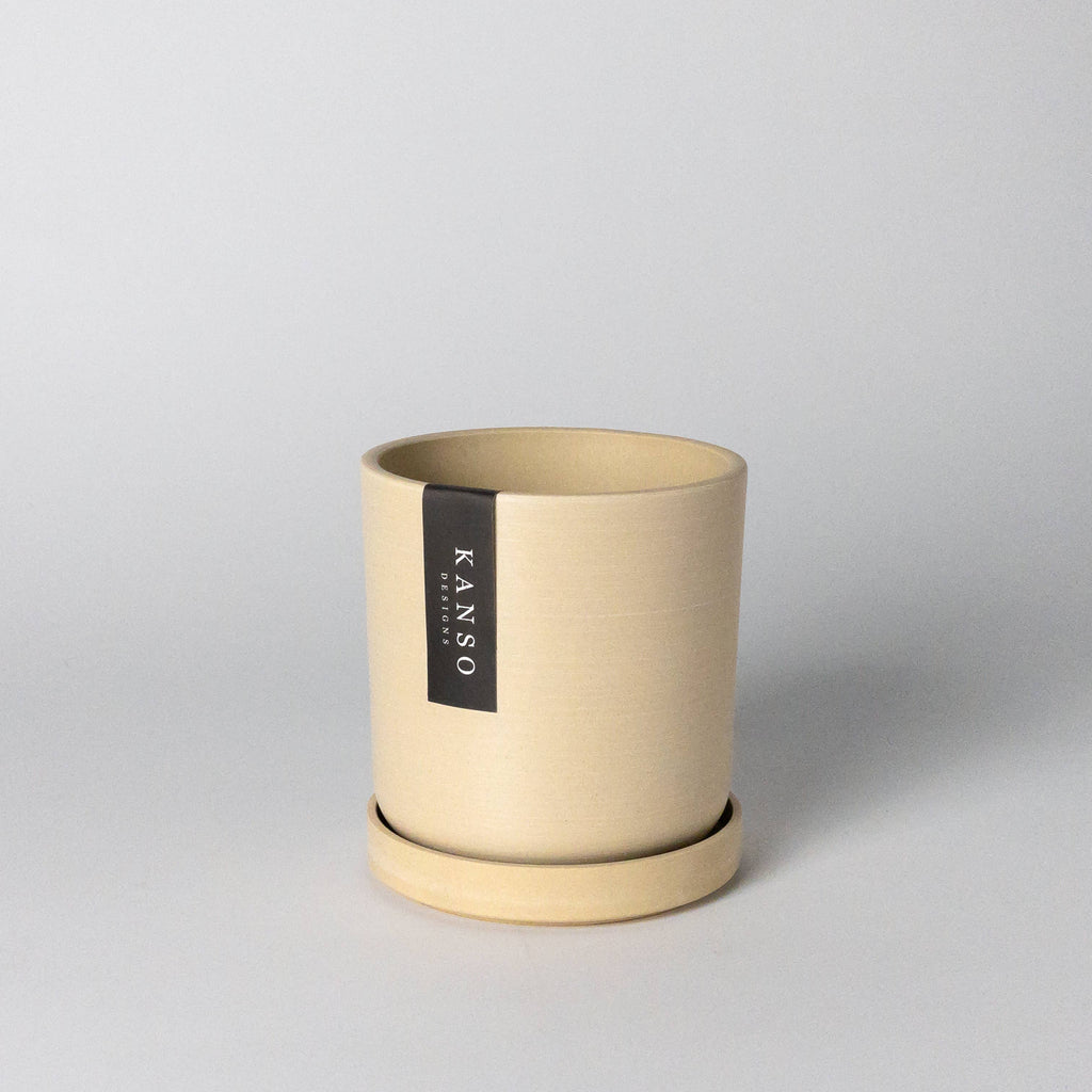 Dusted Clay - 4" Signature Planters & Saucer