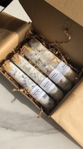 Hera By Hera Bath and Body - 4 Test Tube Bath Salts Gift Set, 1.5 oz each, ready to gift, Holiday Gift, Stocking Stuffer