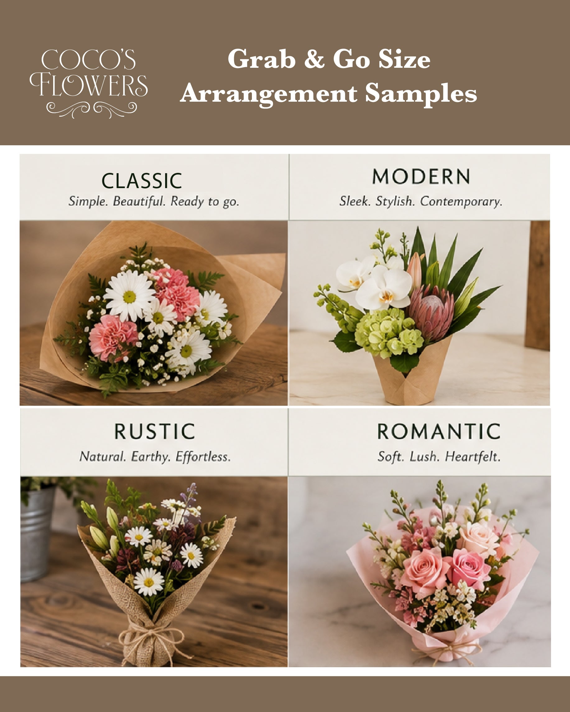 Grab & Go Floral Arrangement