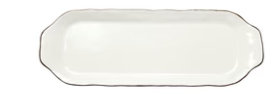Cantaria Rectangular Tray Matte White