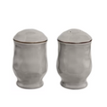 Cantaria Salt and Pepper Set Greige