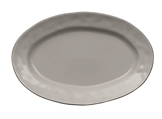 Cantaria Small Oval Platter Greige