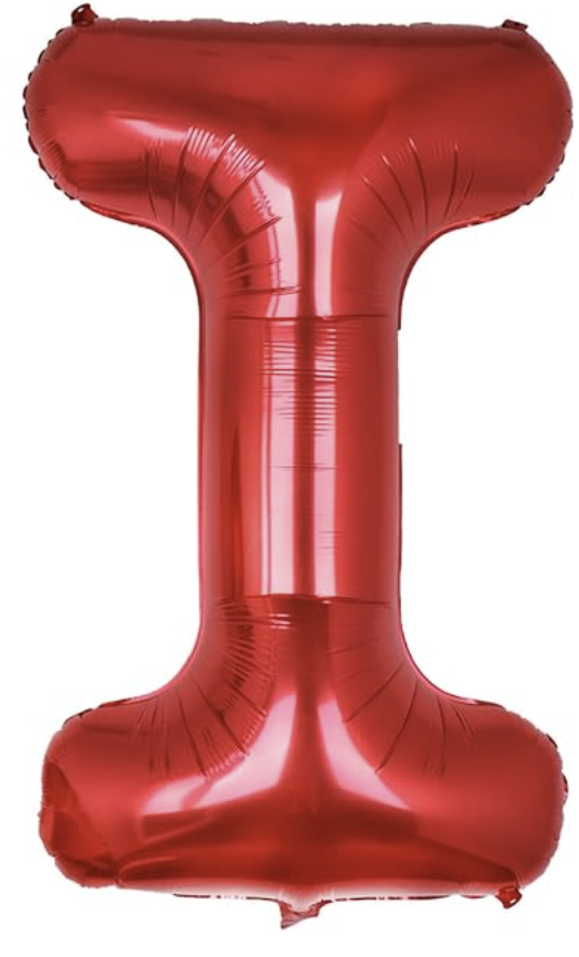 40Inch Large Giant "I Heart U" Balloon