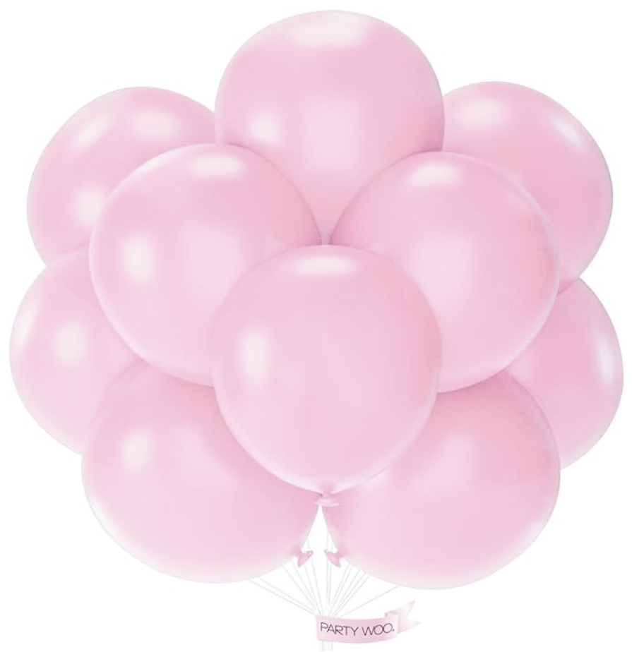 Pastel Pink Big Balloons 18 Inch