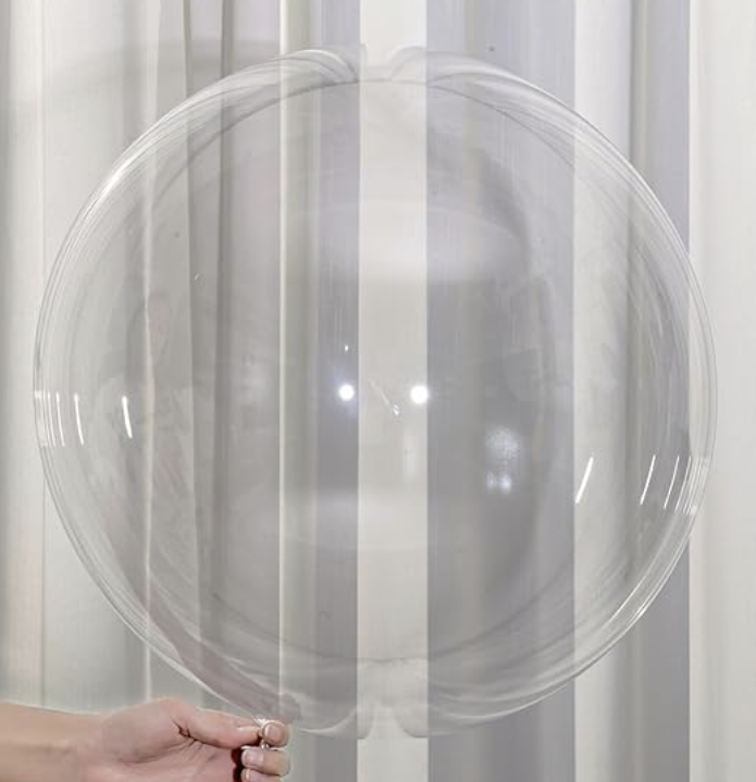 20 Inch Bobo Balloons, Clear Balloons for Stuffing