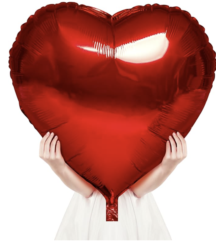 40Inch Large Giant "I Heart U" Balloon