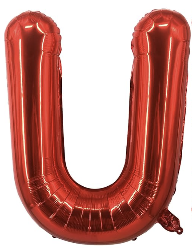 40Inch Large Giant "I Heart U" Balloon