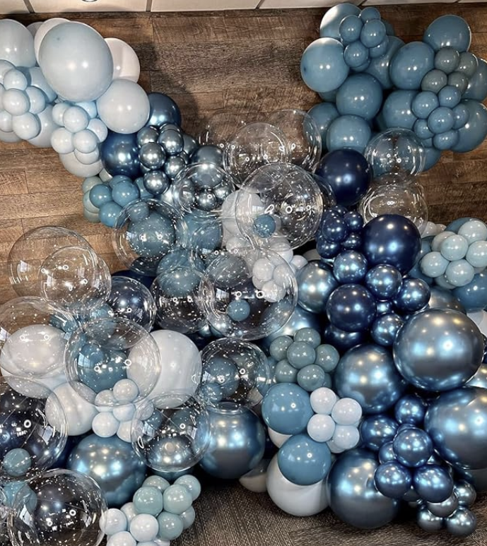 20 Inch Bobo Balloons, Clear Balloons for Stuffing