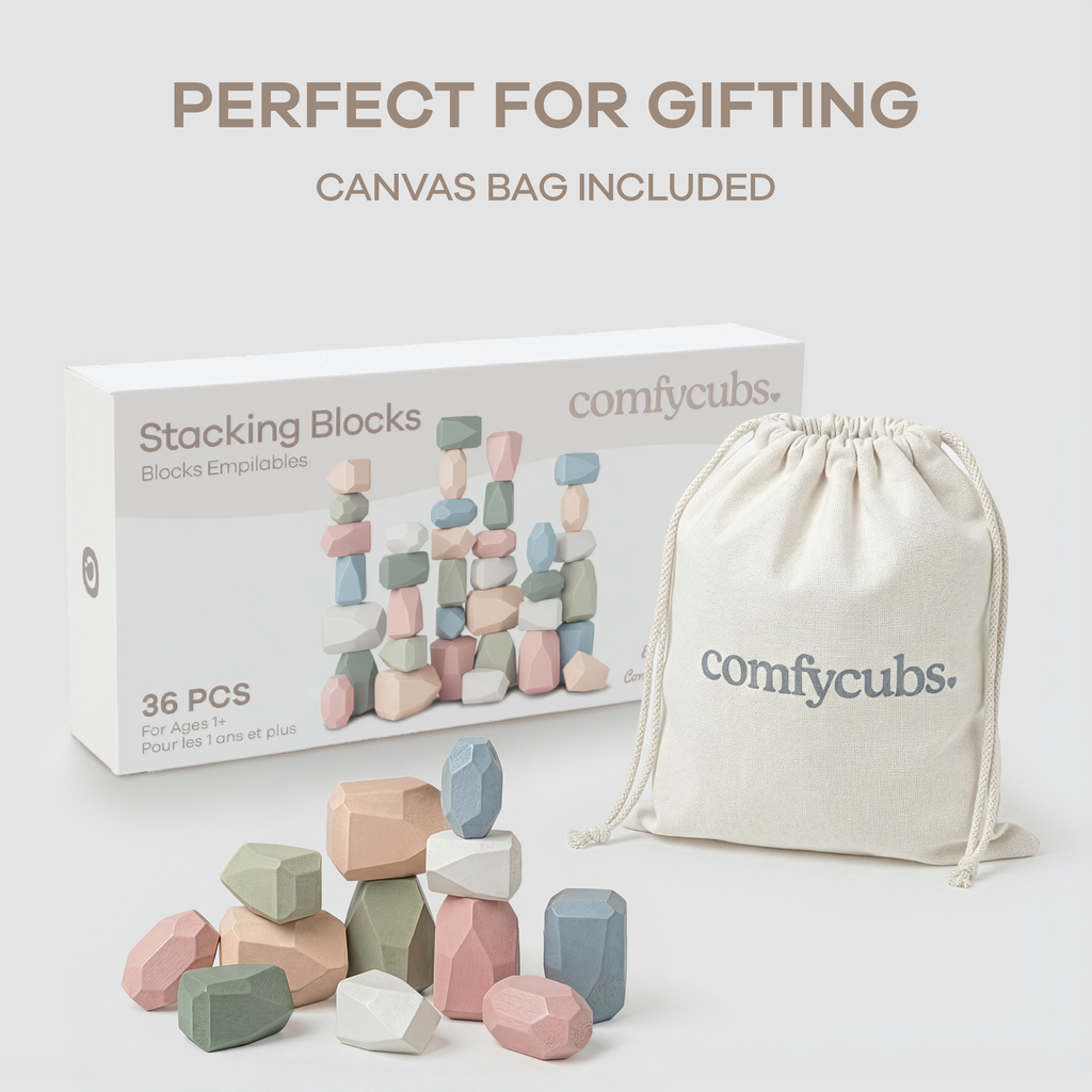 Stacking Rocks, 36 pcs: Boy Pack