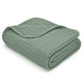 Muslin Baby Blanket: Fern