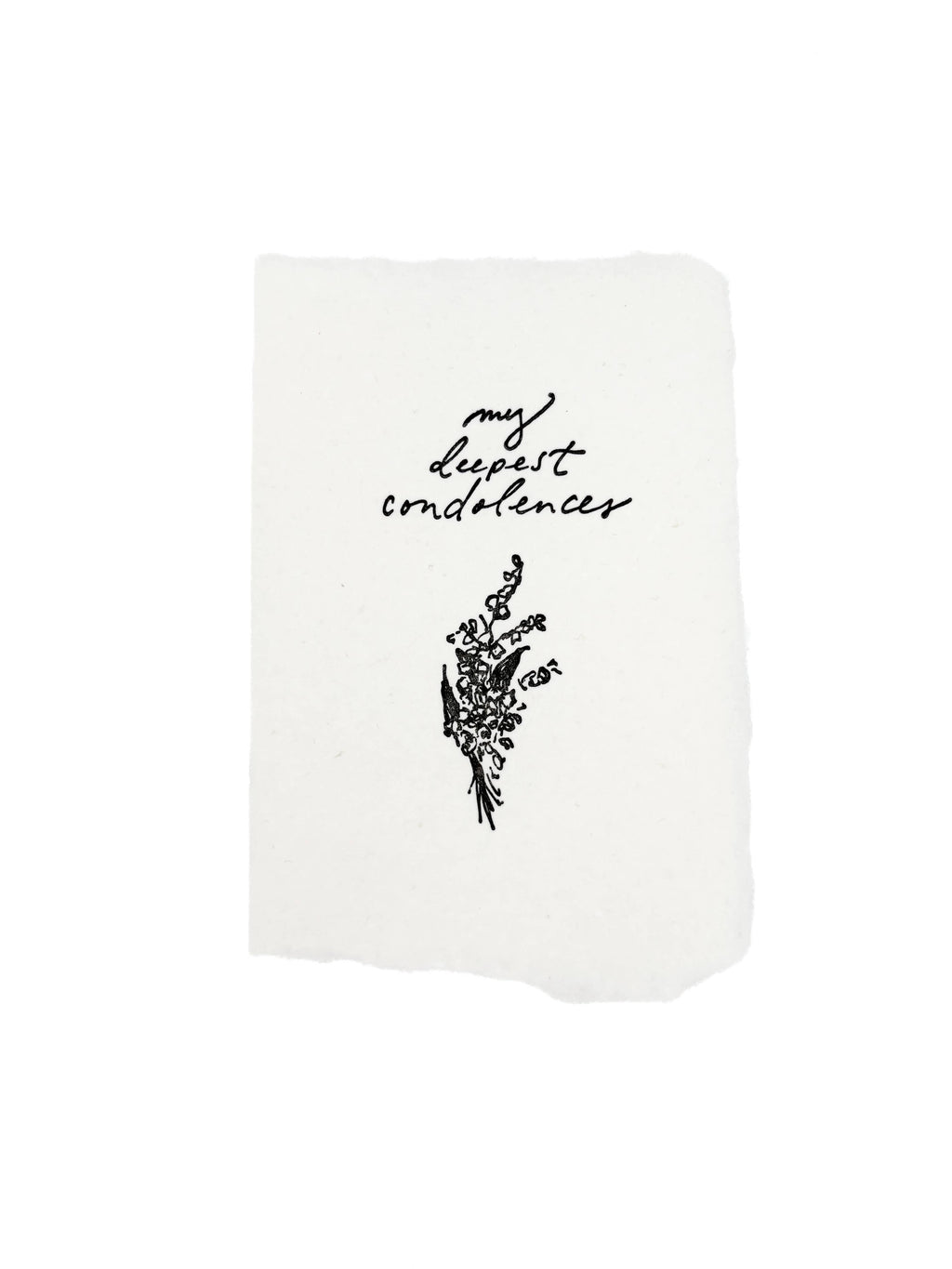 farmette - My deepest condolences card
