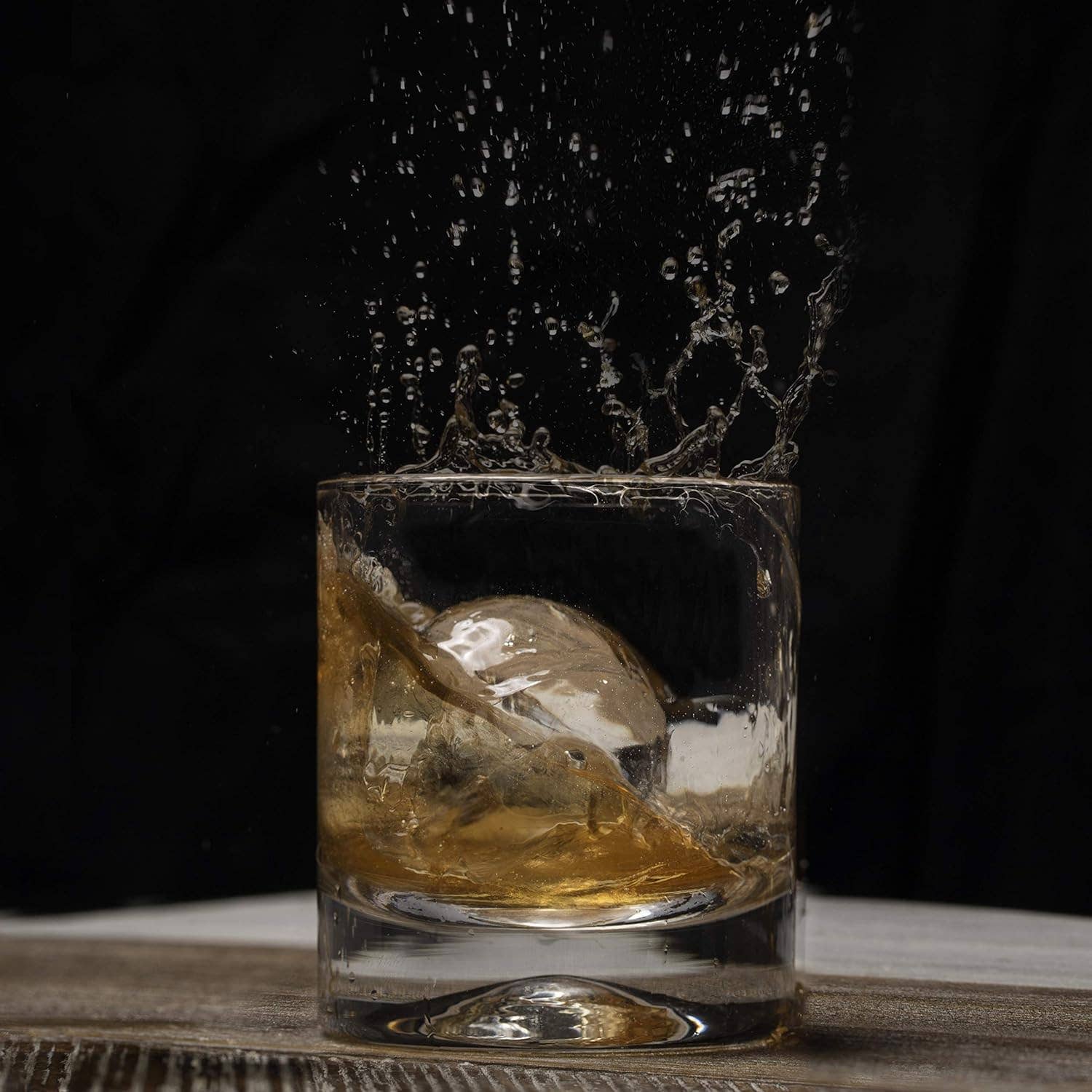 Premium Round Ice Cube Mold - 2 Cubes