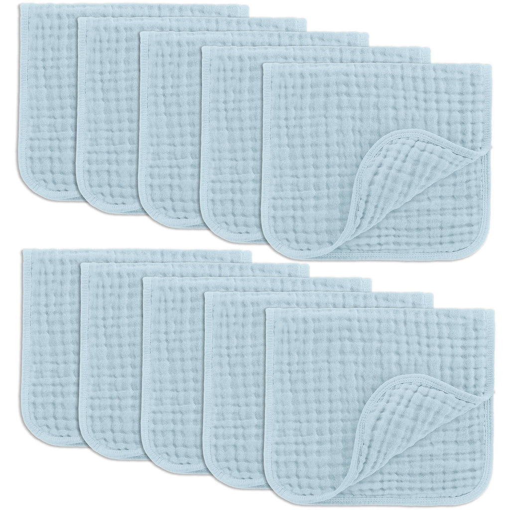 Baby Burp Cloths - Multi-Colored / 6-Pack 20”X10”