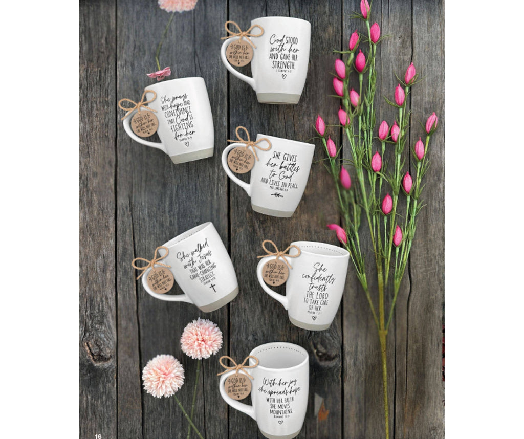 LCP Coffee Mug She Inspire God Stood With Her