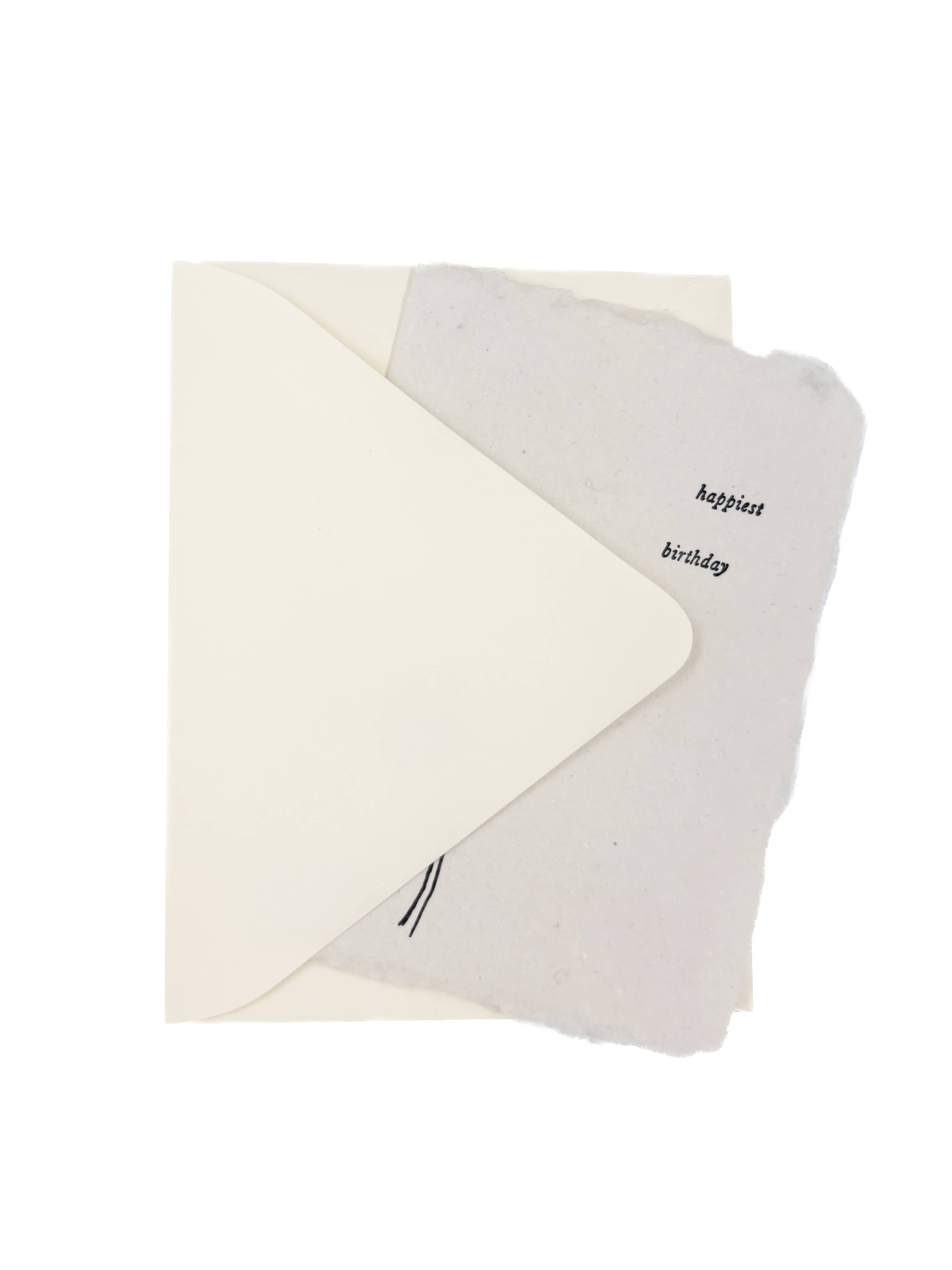 farmette - Happiest birthday wishes dandelion card