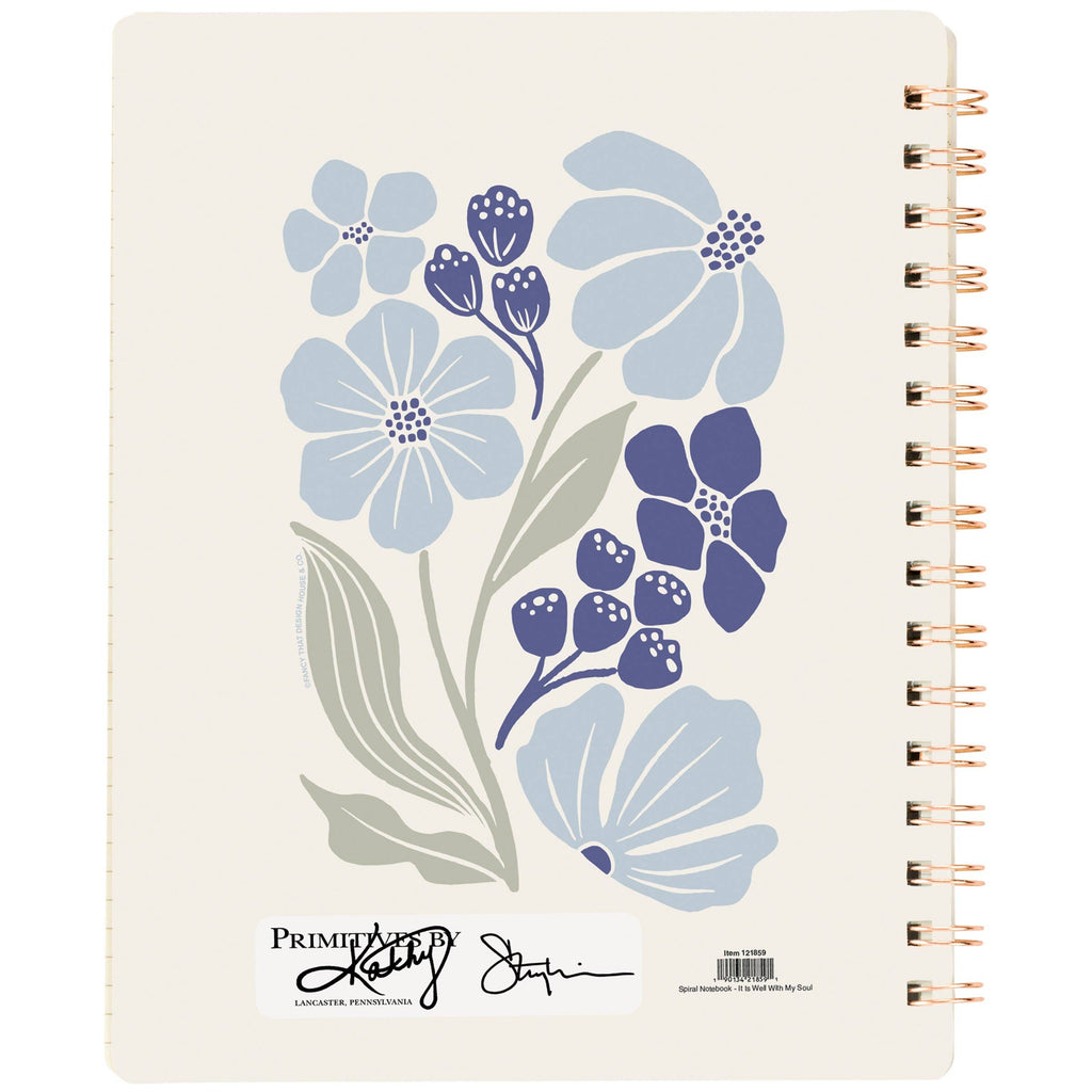 It Is Well With My Soul Spiral Notebook