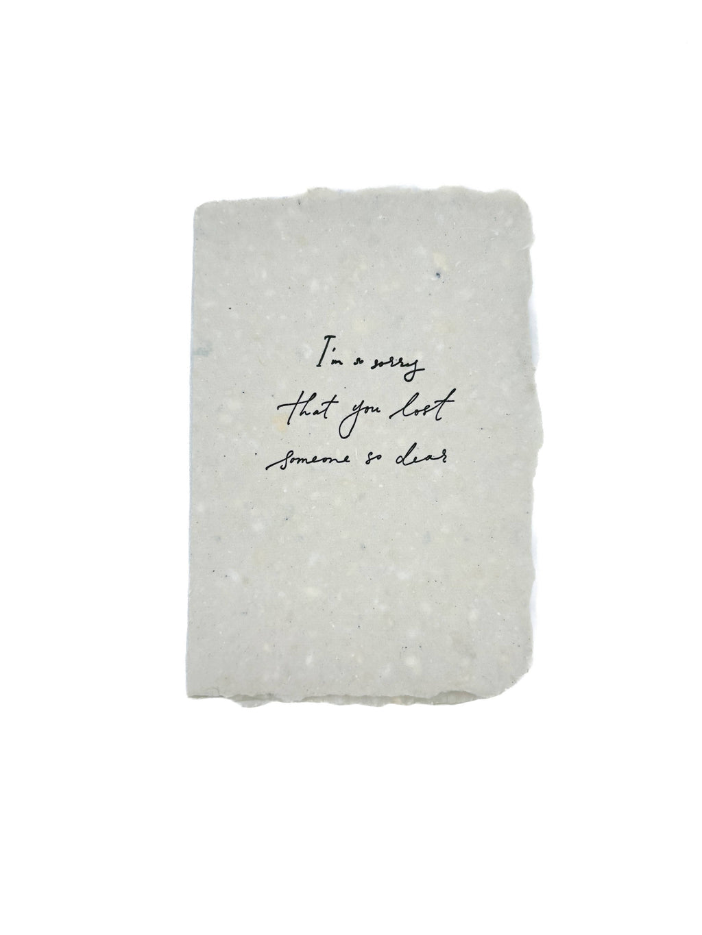 farmette - Lost someone dear card