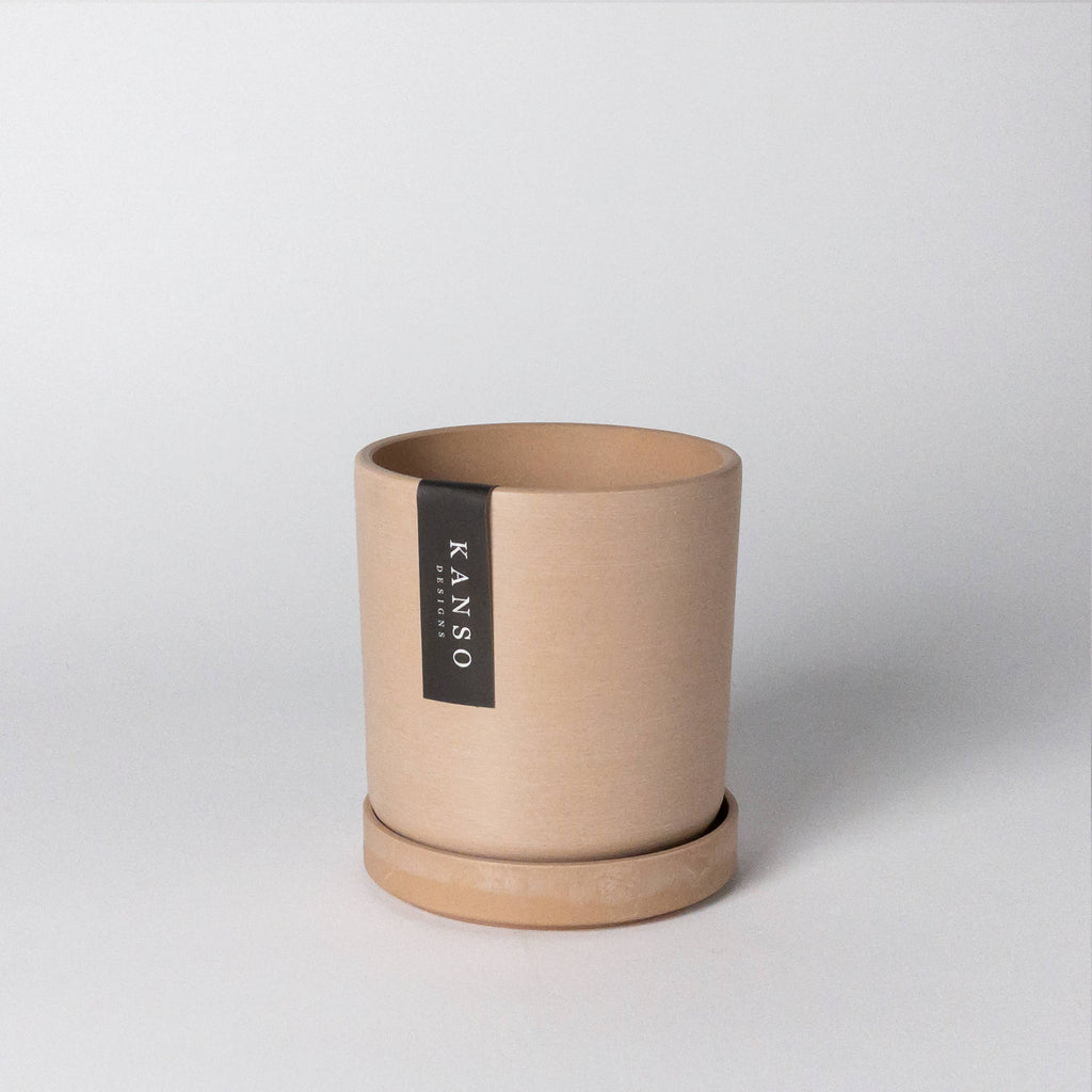 Dusted Clay - 4" Signature Planters & Saucer